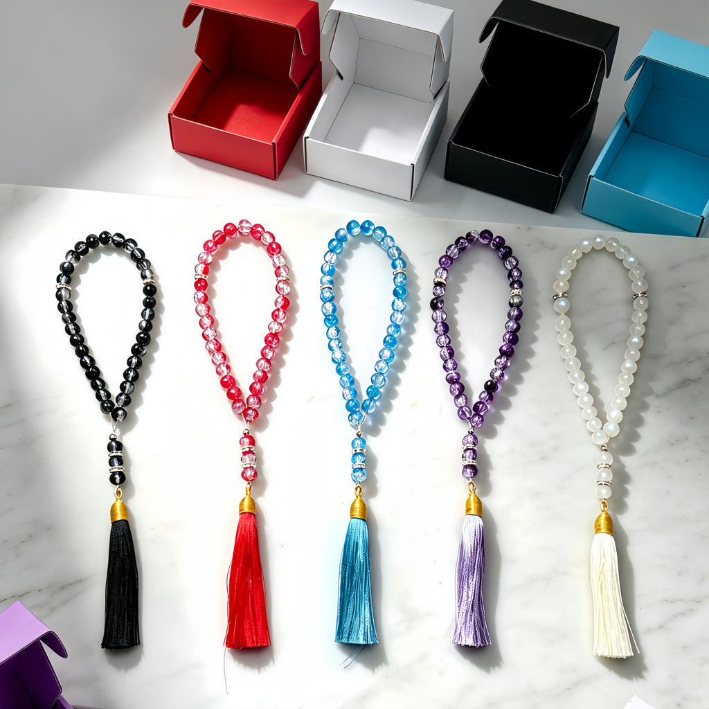 Crystal Mala with 33 Beads