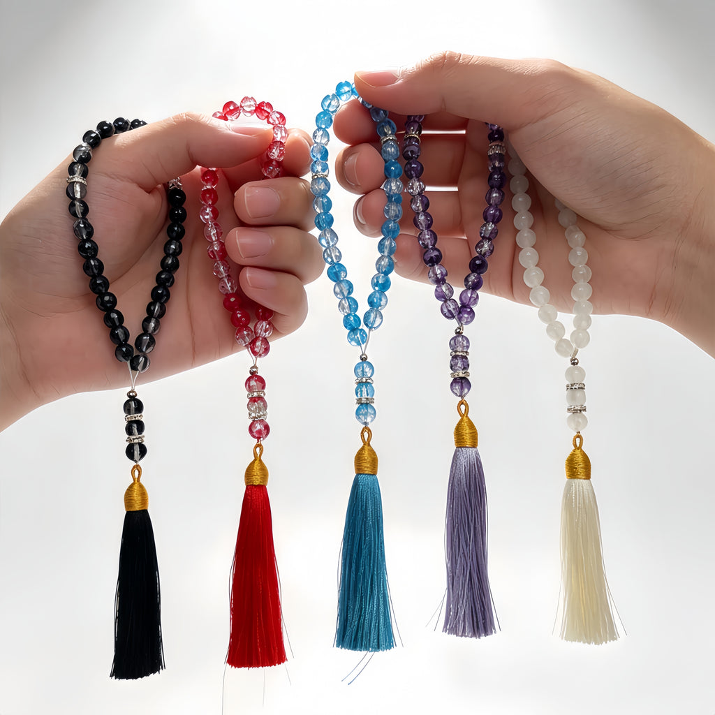 Crystal Mala with 33 Beads