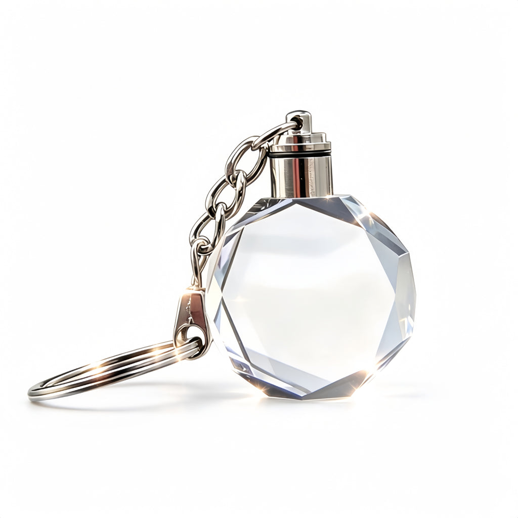 K9 Crystal LED Keychain