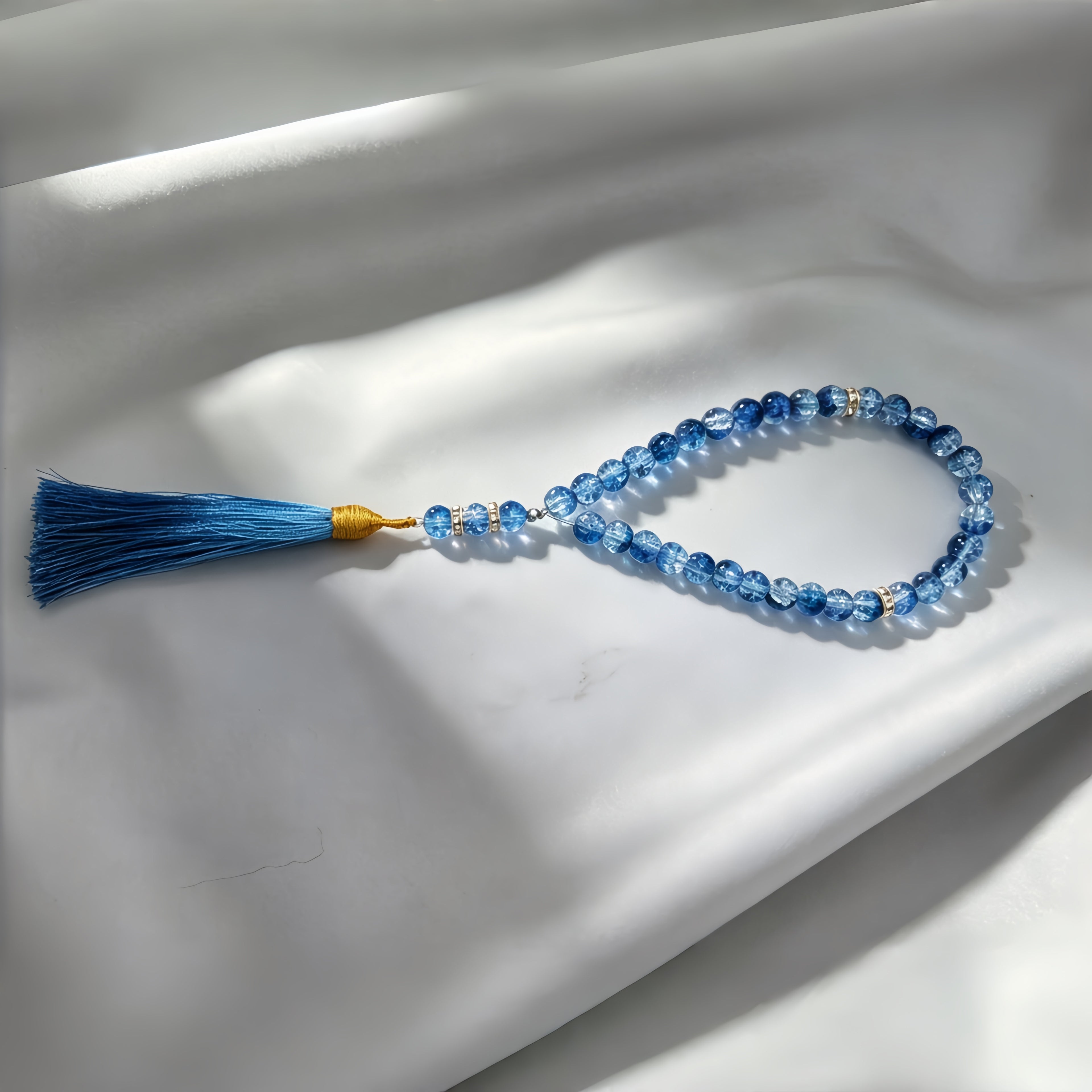 Crystal Mala with 33 Beads