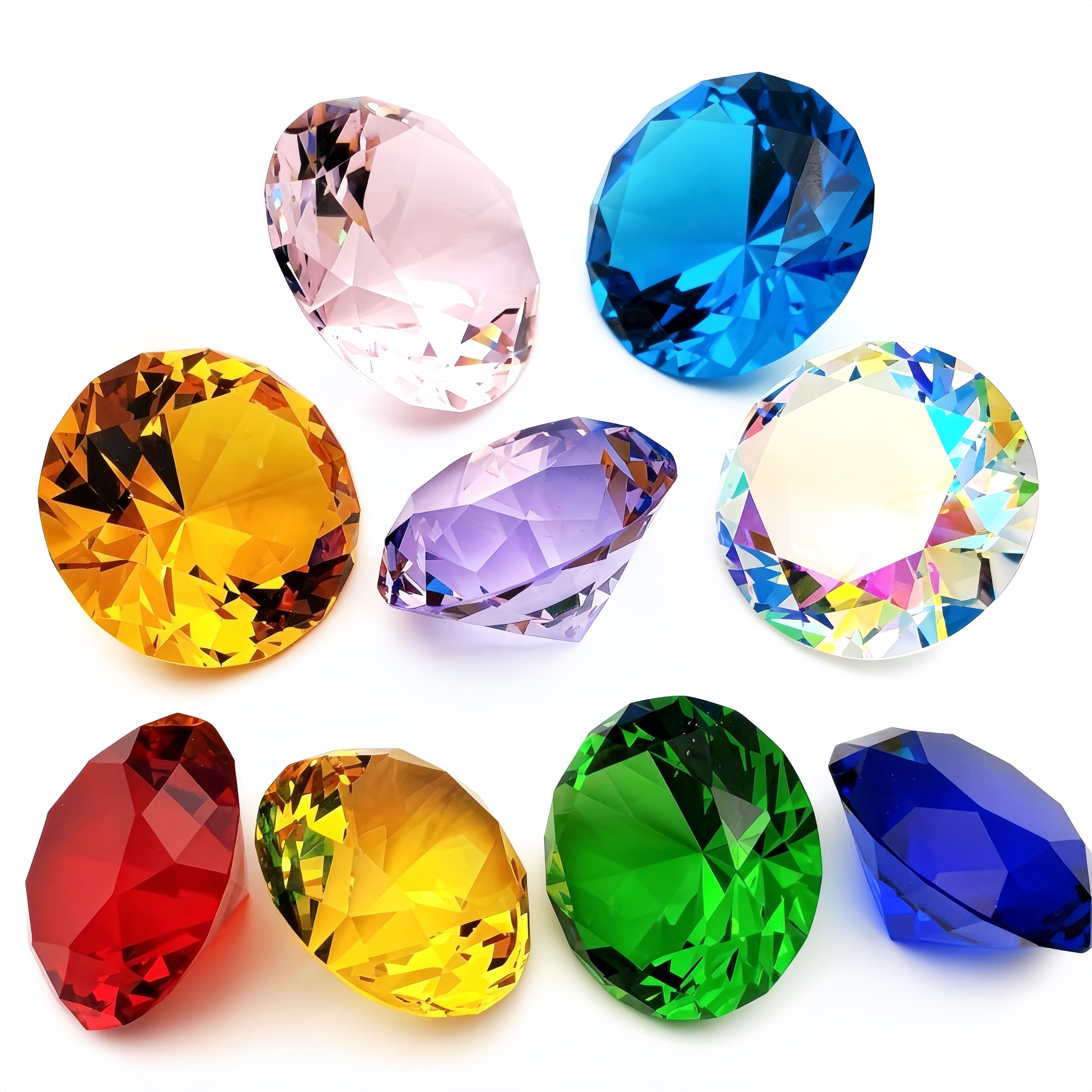Crystal Glass Diamonds