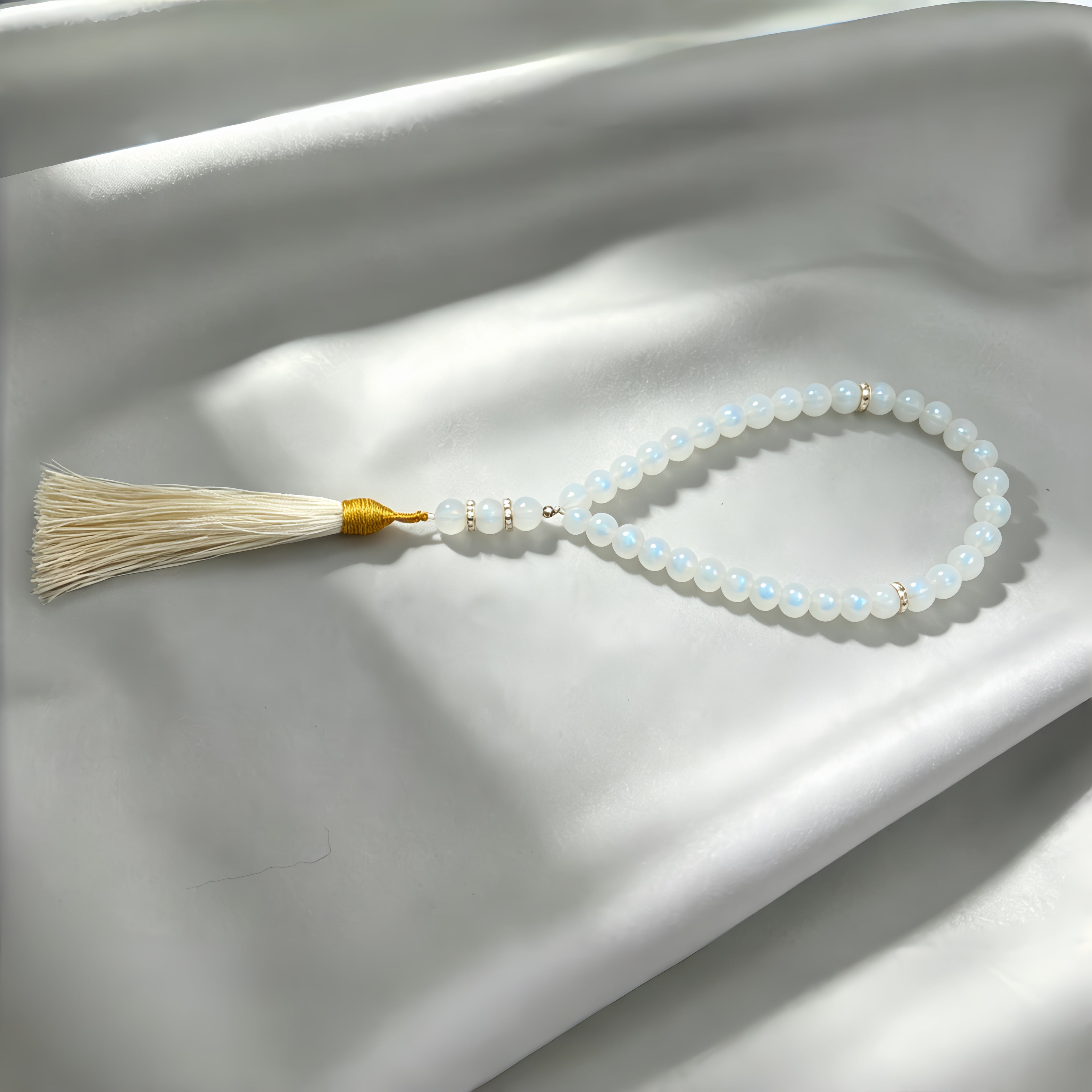 Crystal Mala with 33 Beads