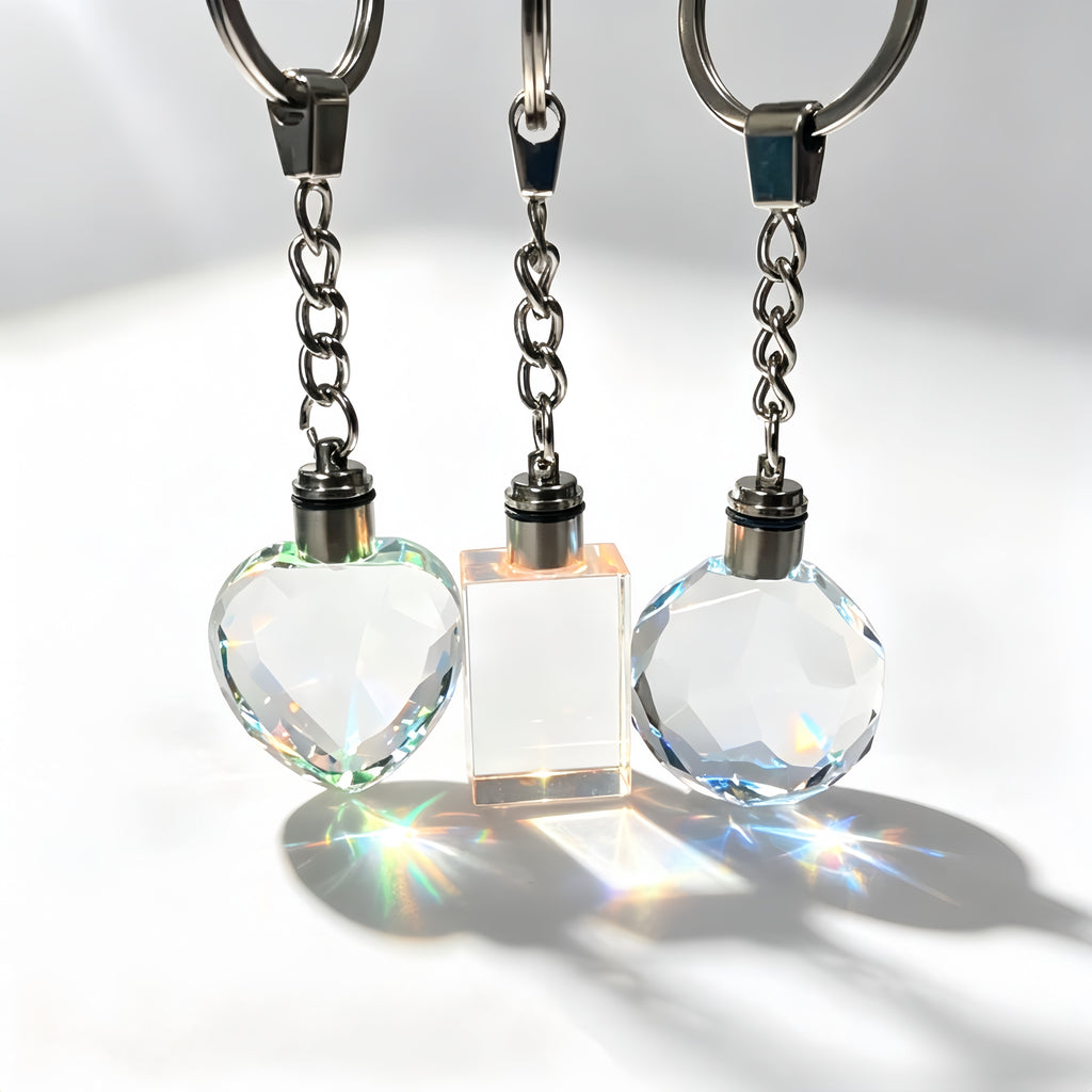 K9 Crystal LED Keychain