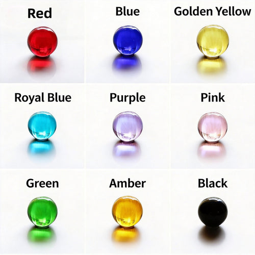 Colored Crystal Glass Ball
