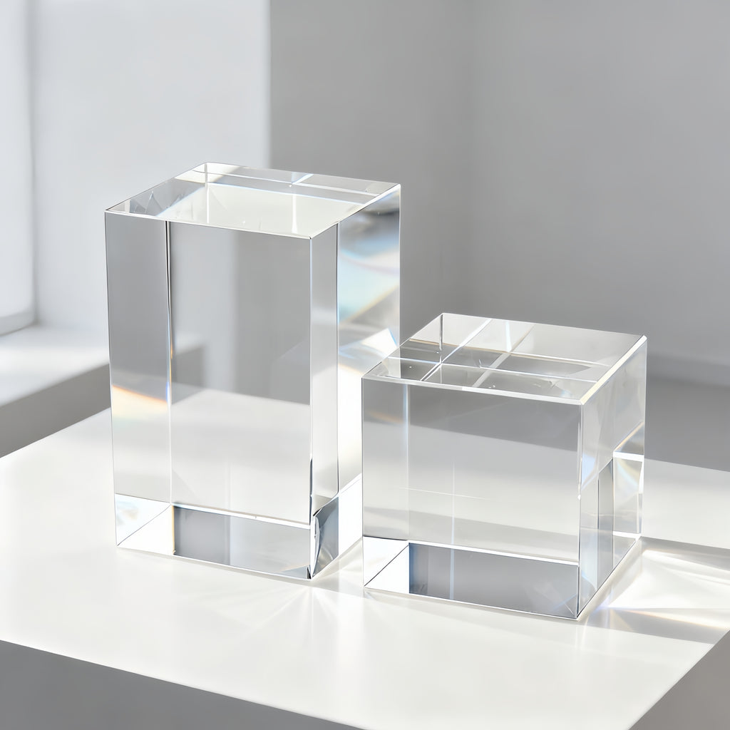 K9 Crystal Cube Blank – Premium 3D Laser Engraving Blank