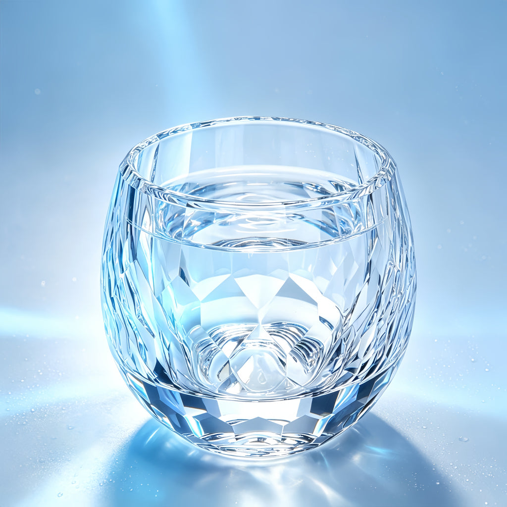 Crystal Whiskey Glasses, Lead-Free Crystal Glassware
