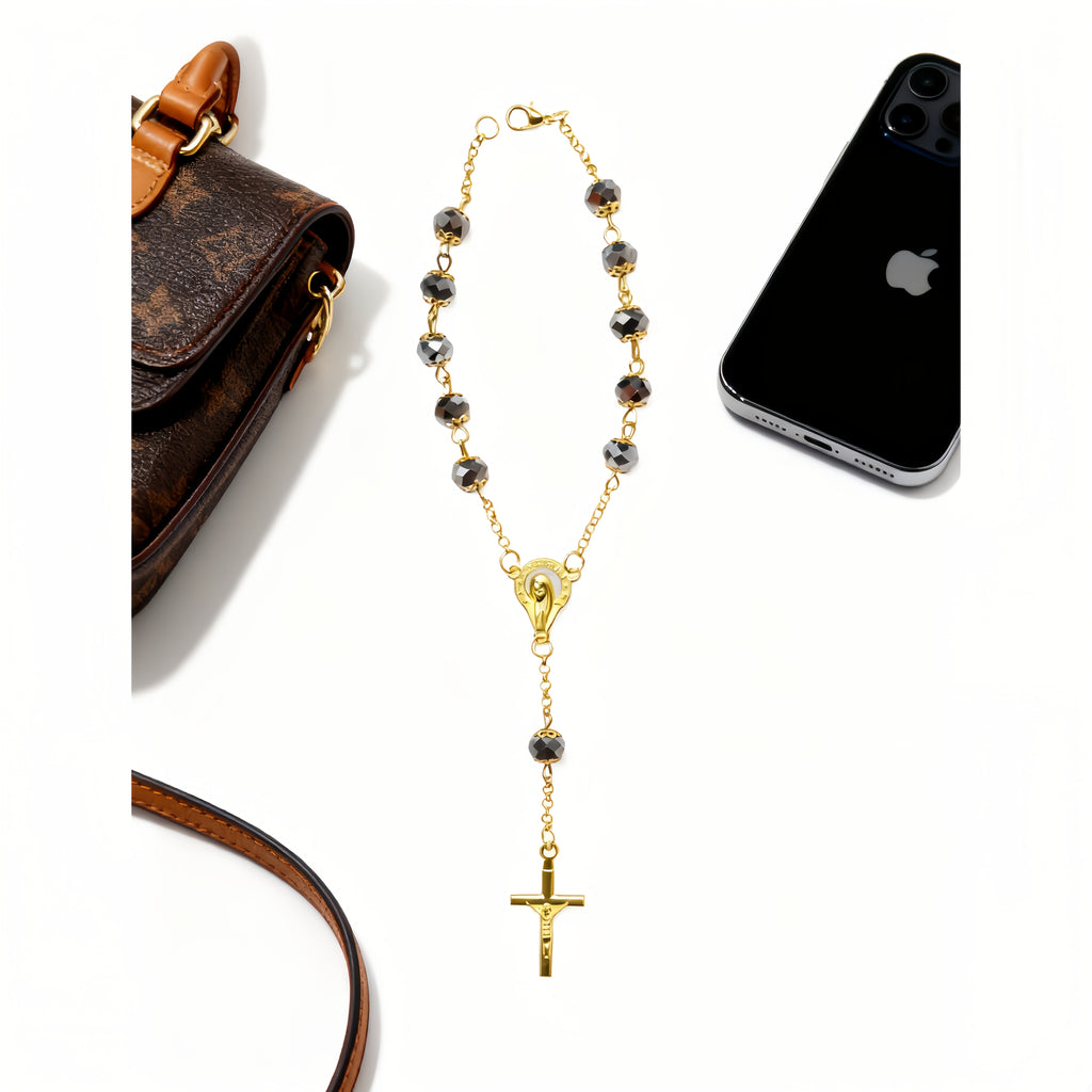 Rosary Bracelet with Crucifix