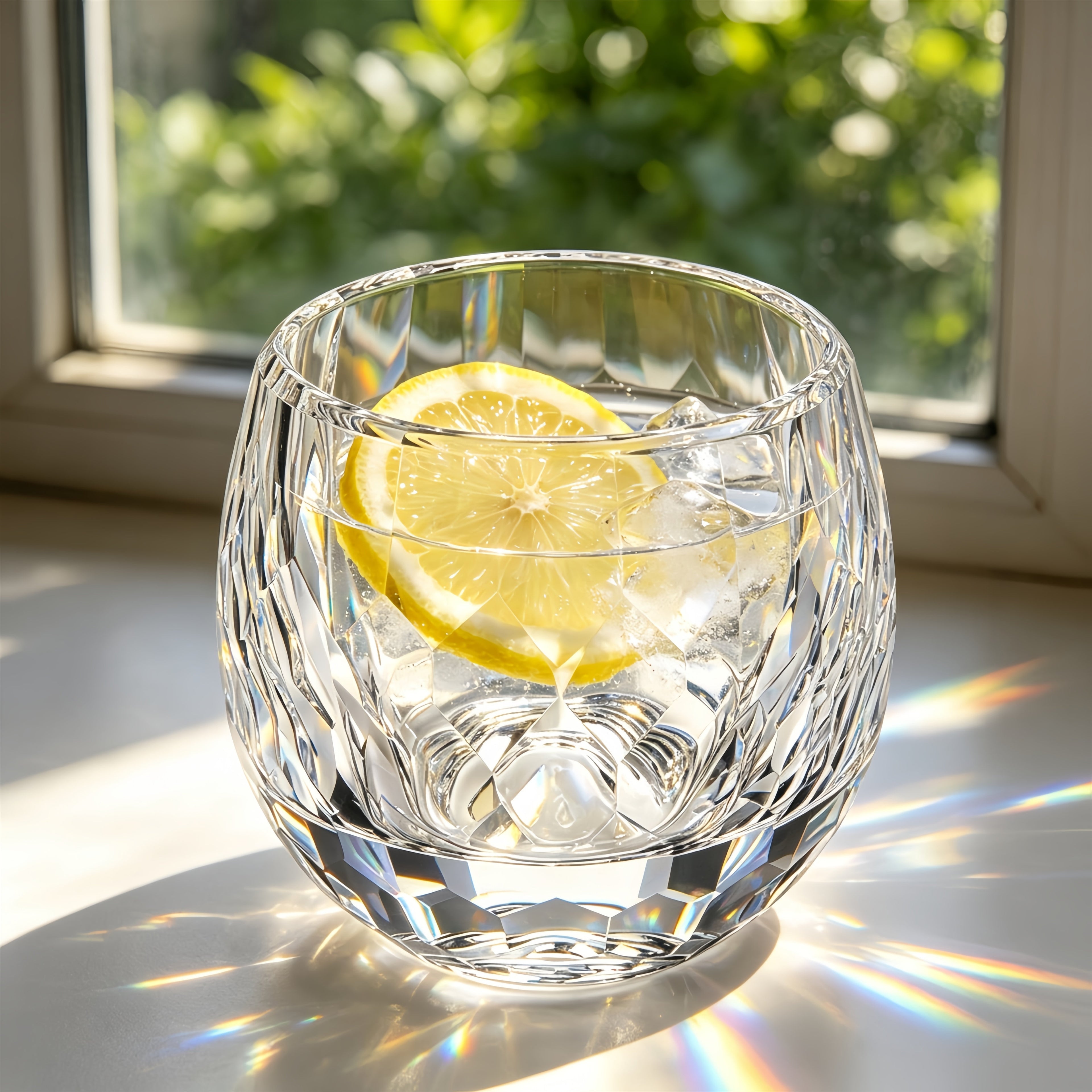Crystal Whiskey Glasses, Lead-Free Crystal Glassware
