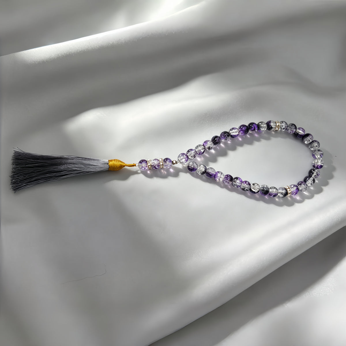 Crystal Mala with 33 Beads