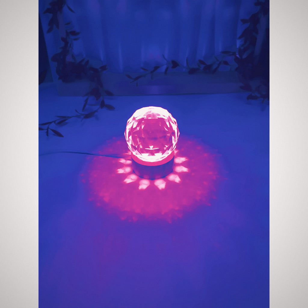 Stylish Crystal Glow Night Light / Elegant Crystal Accent Night Light