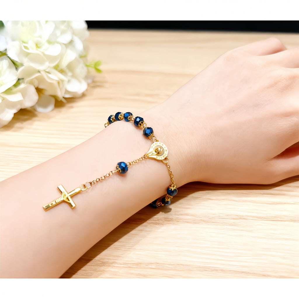 Rosary Bracelet with Crucifix