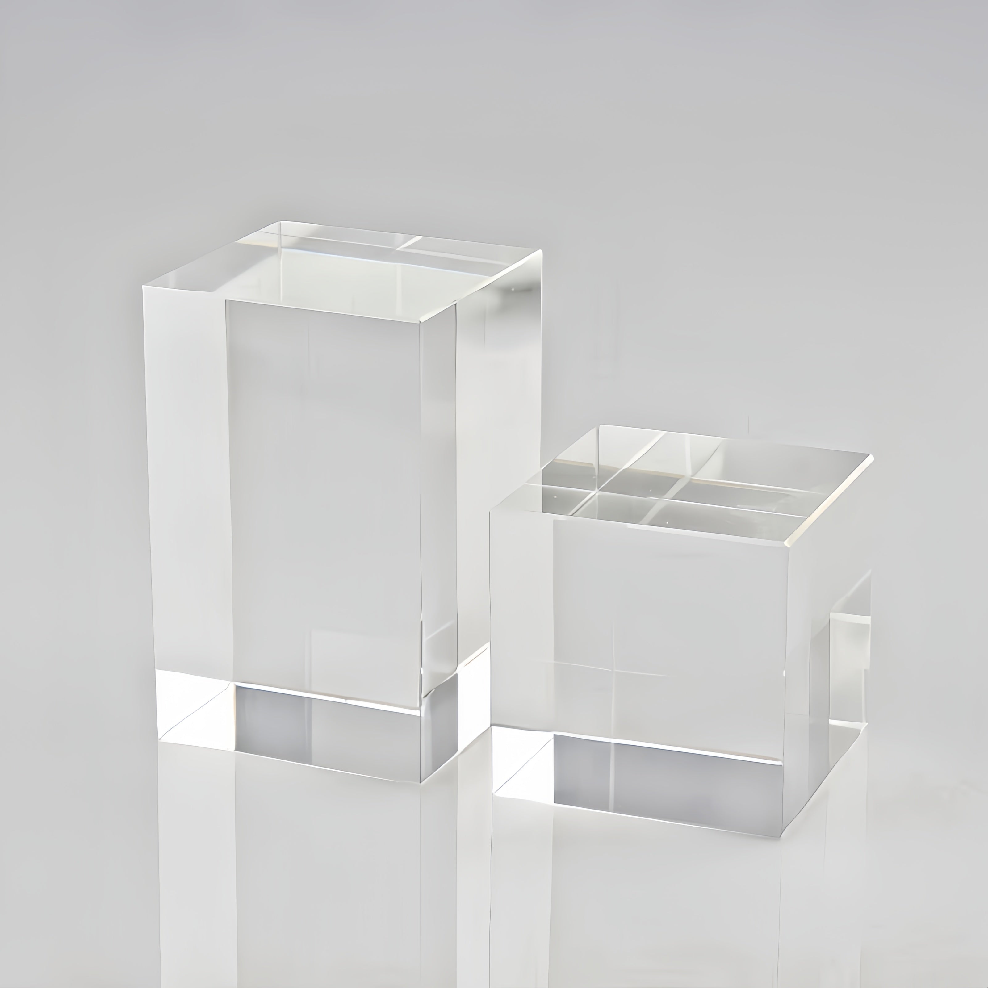 K9 Crystal Cube Blank – Premium 3D Laser Engraving Blank