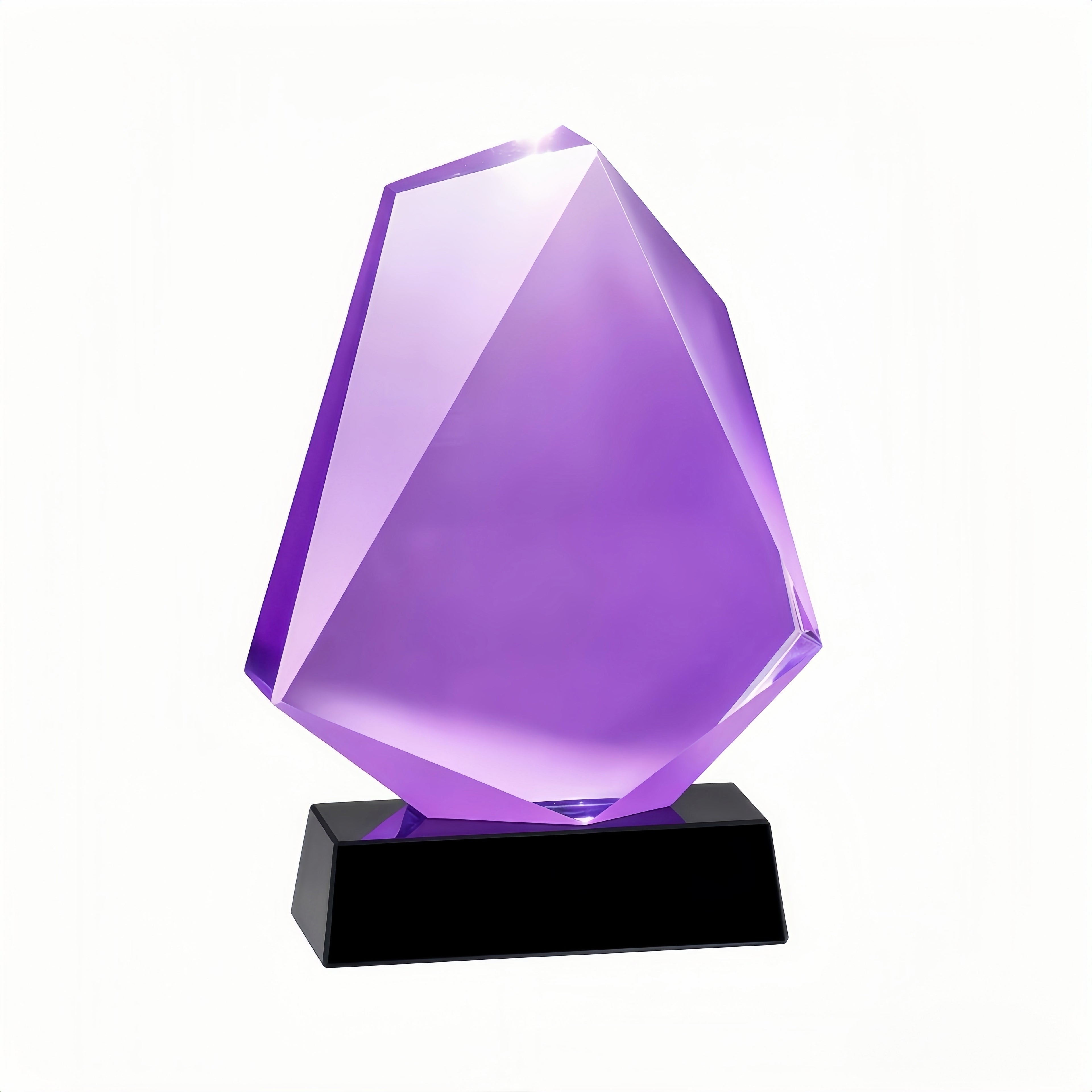 Iridescent Crystal Award Trophy
