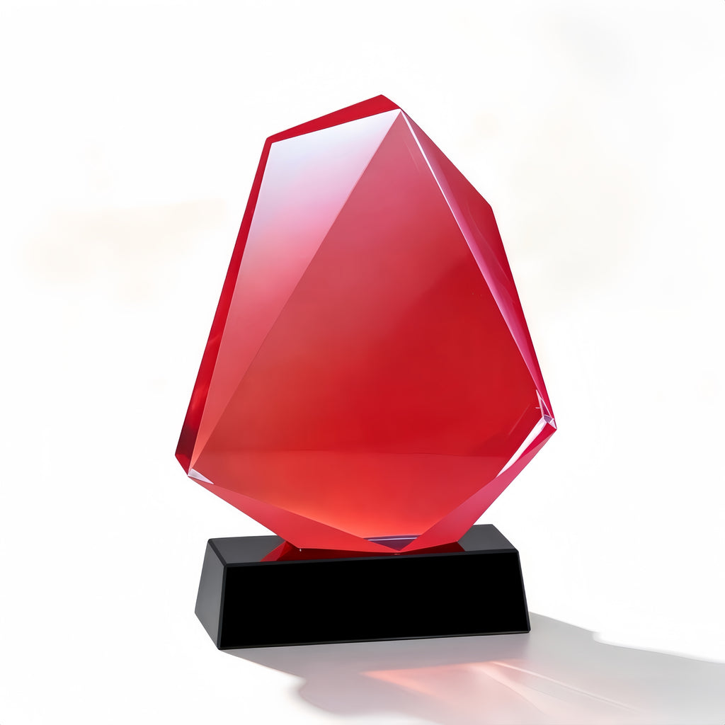 Iridescent Crystal Award Trophy
