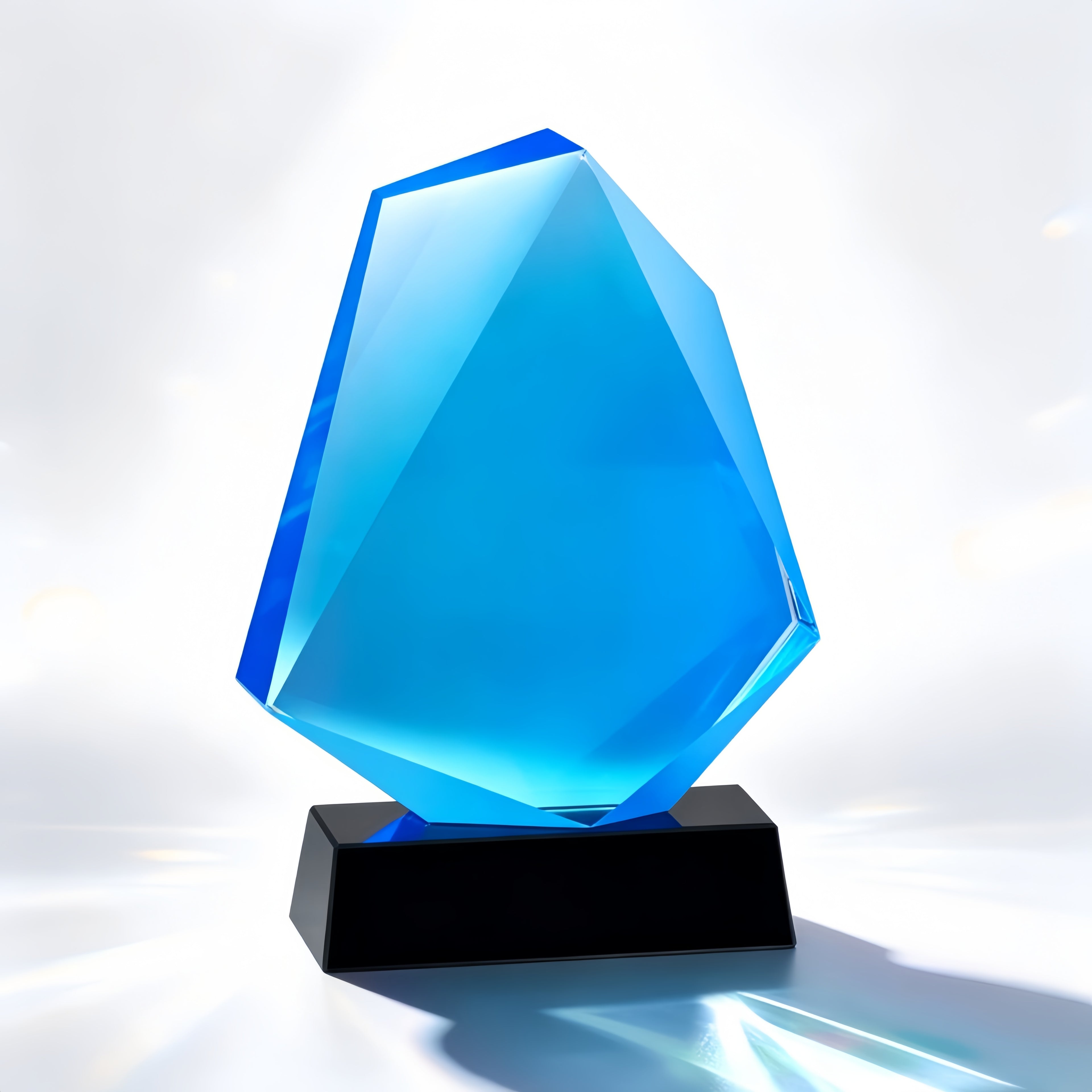 Iridescent Crystal Award Trophy