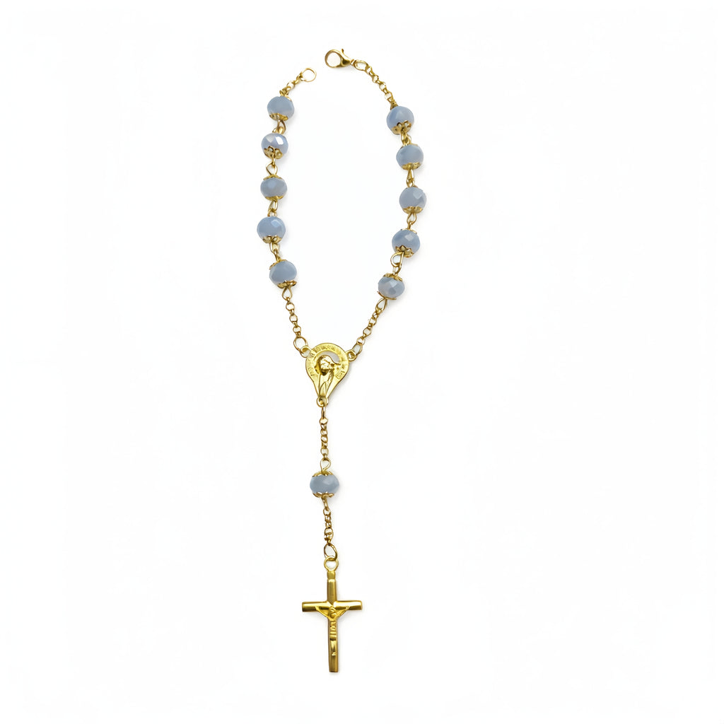 Rosary Bracelet with Crucifix