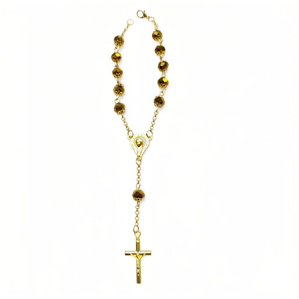 Rosary Bracelet with Crucifix