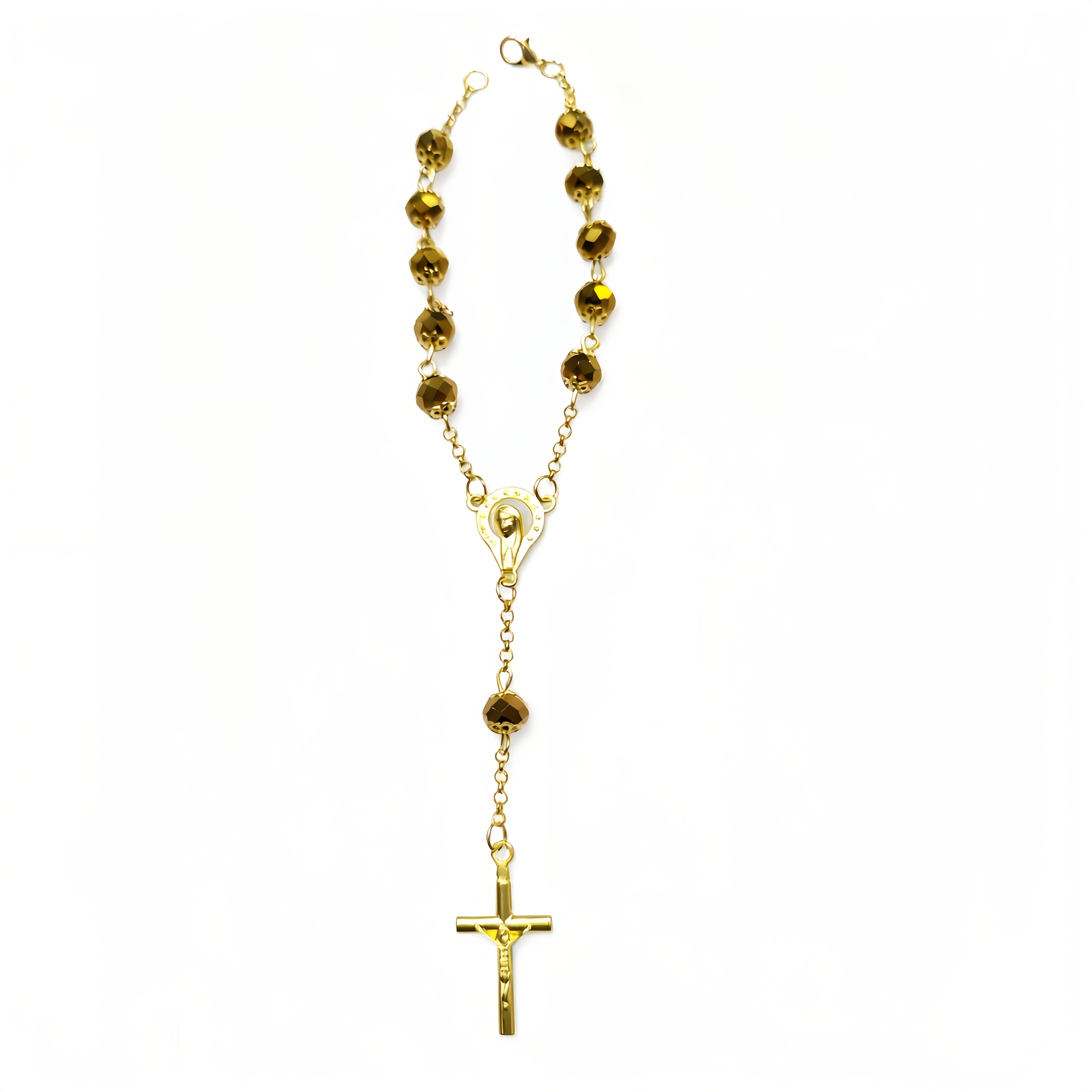 Rosary Bracelet with Crucifix