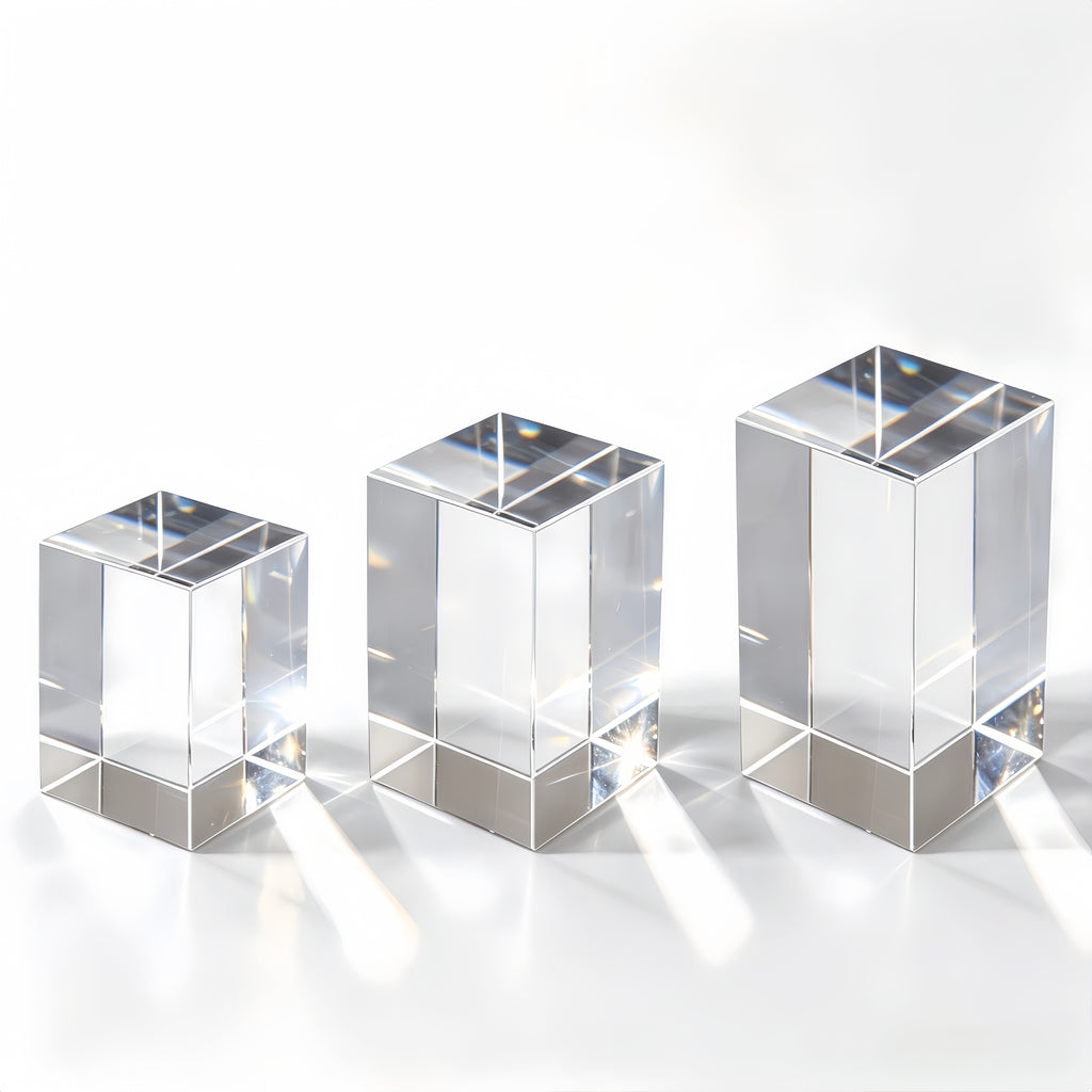 K9 Crystal Cube Blank – Premium 3D Laser Engraving Blank