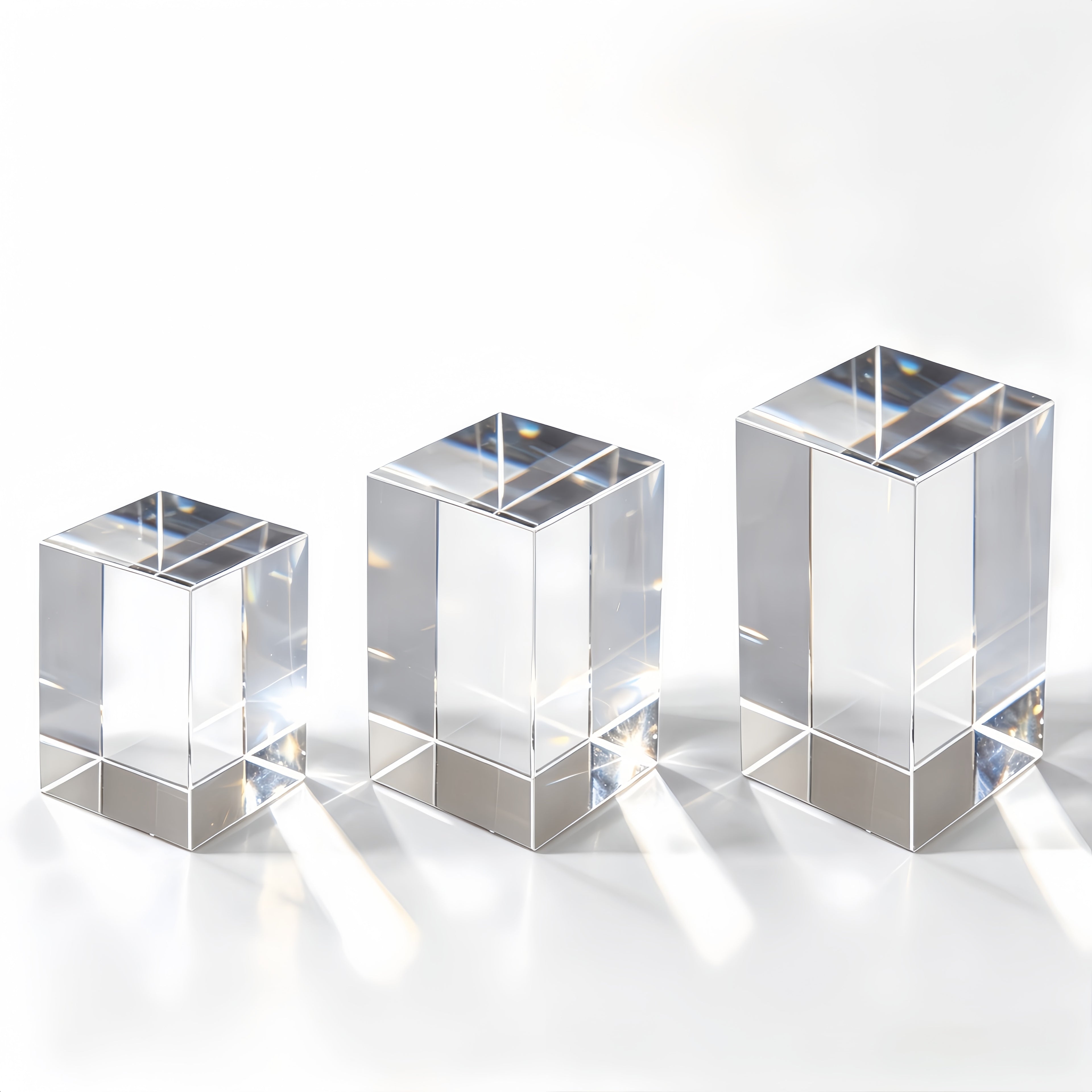 K9 Crystal Cube Blank – Premium 3D Laser Engraving Blank