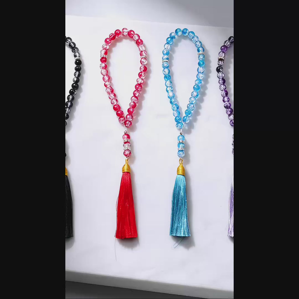 Crystal Mala with 33 Beads