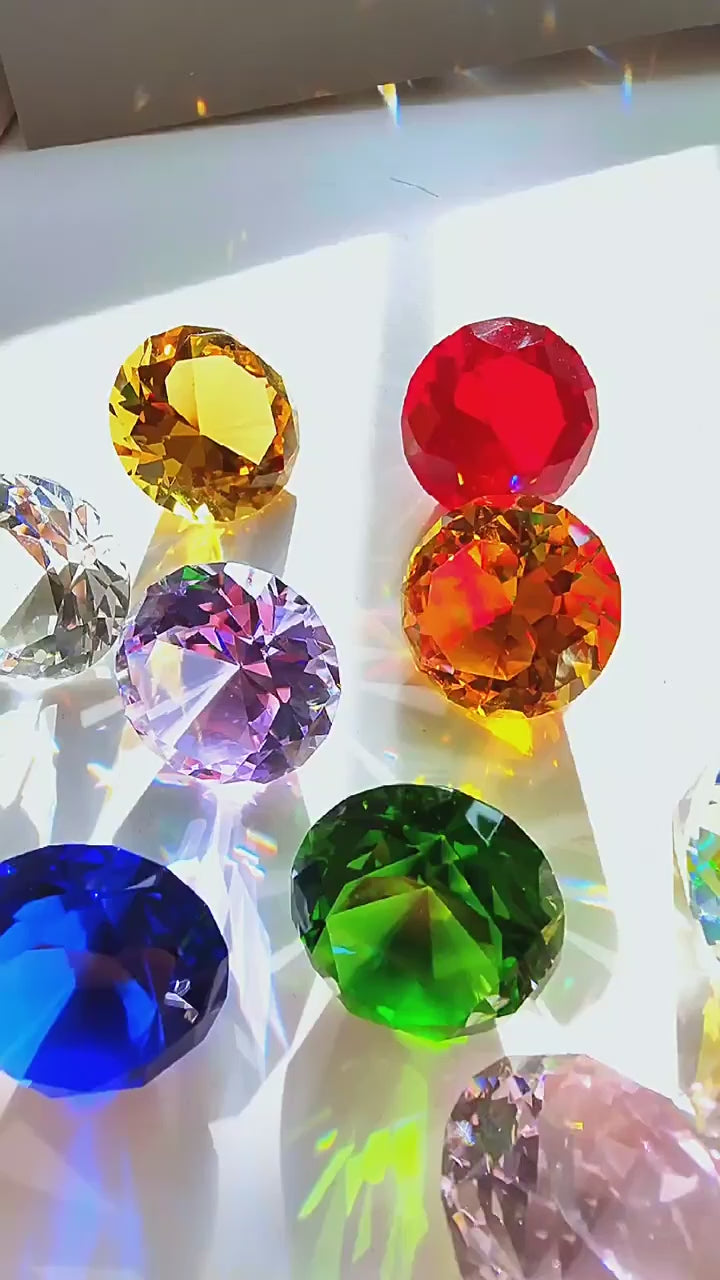 Crystal Glass Diamonds