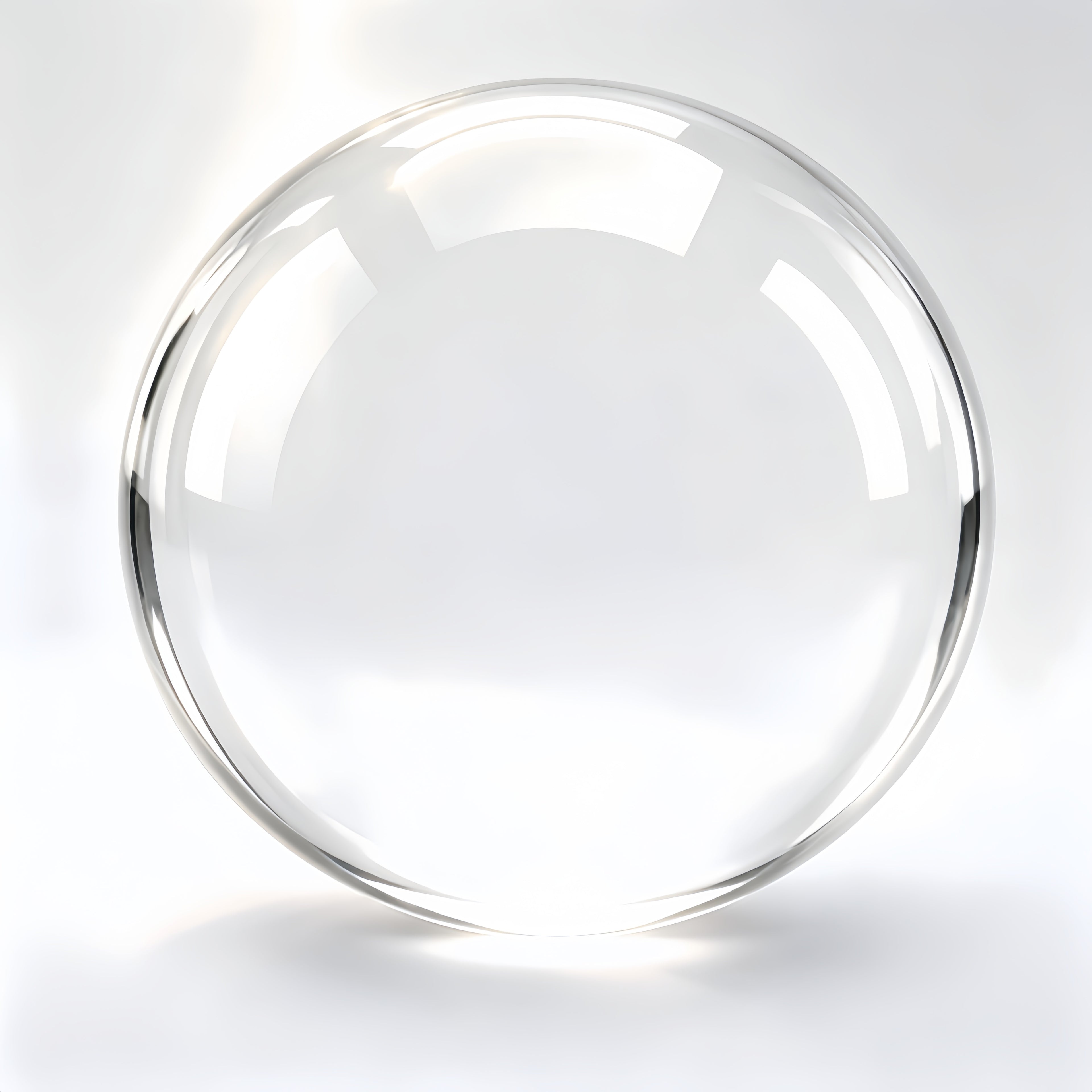 Transparent Crystal Glass Ball