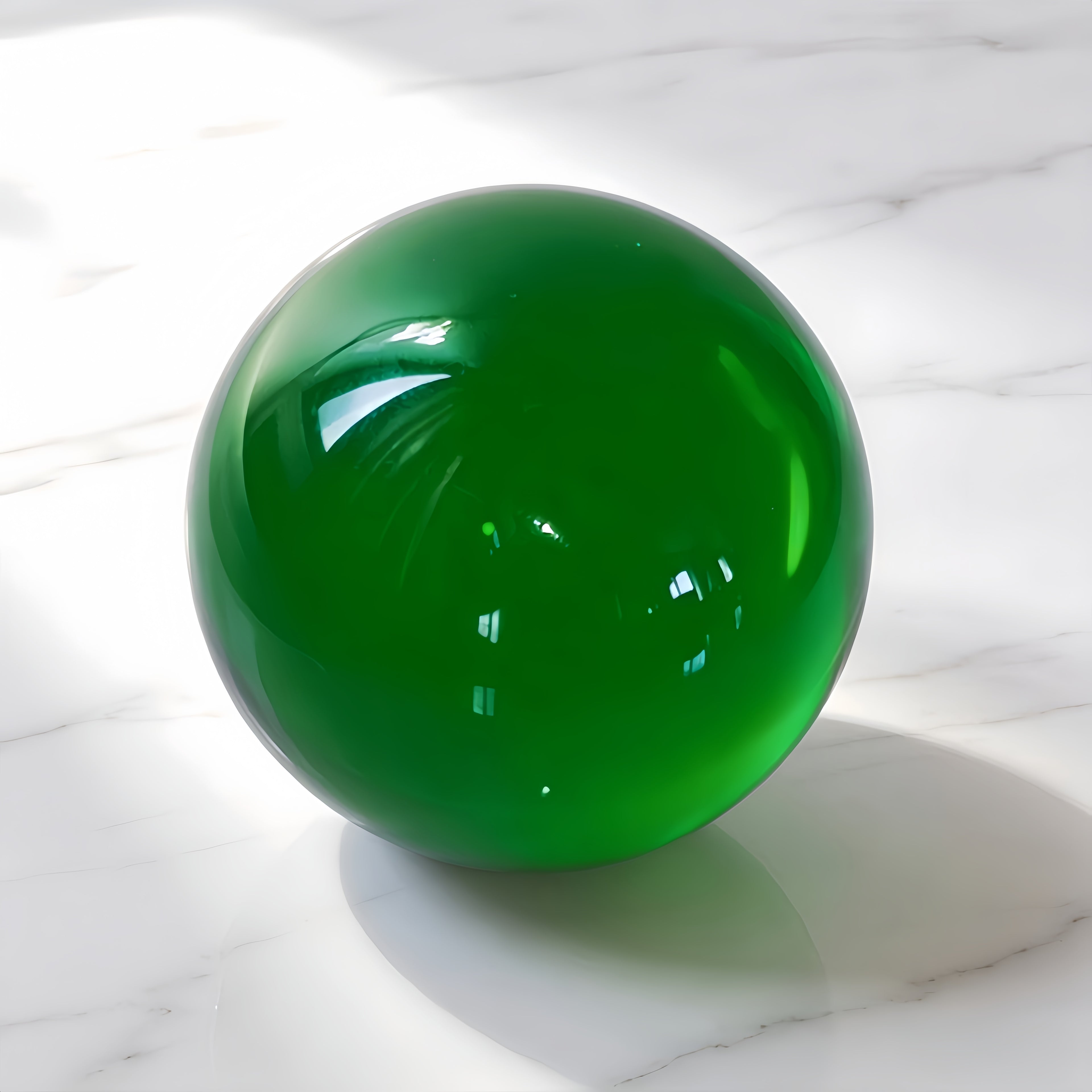 Colored Crystal Glass Ball