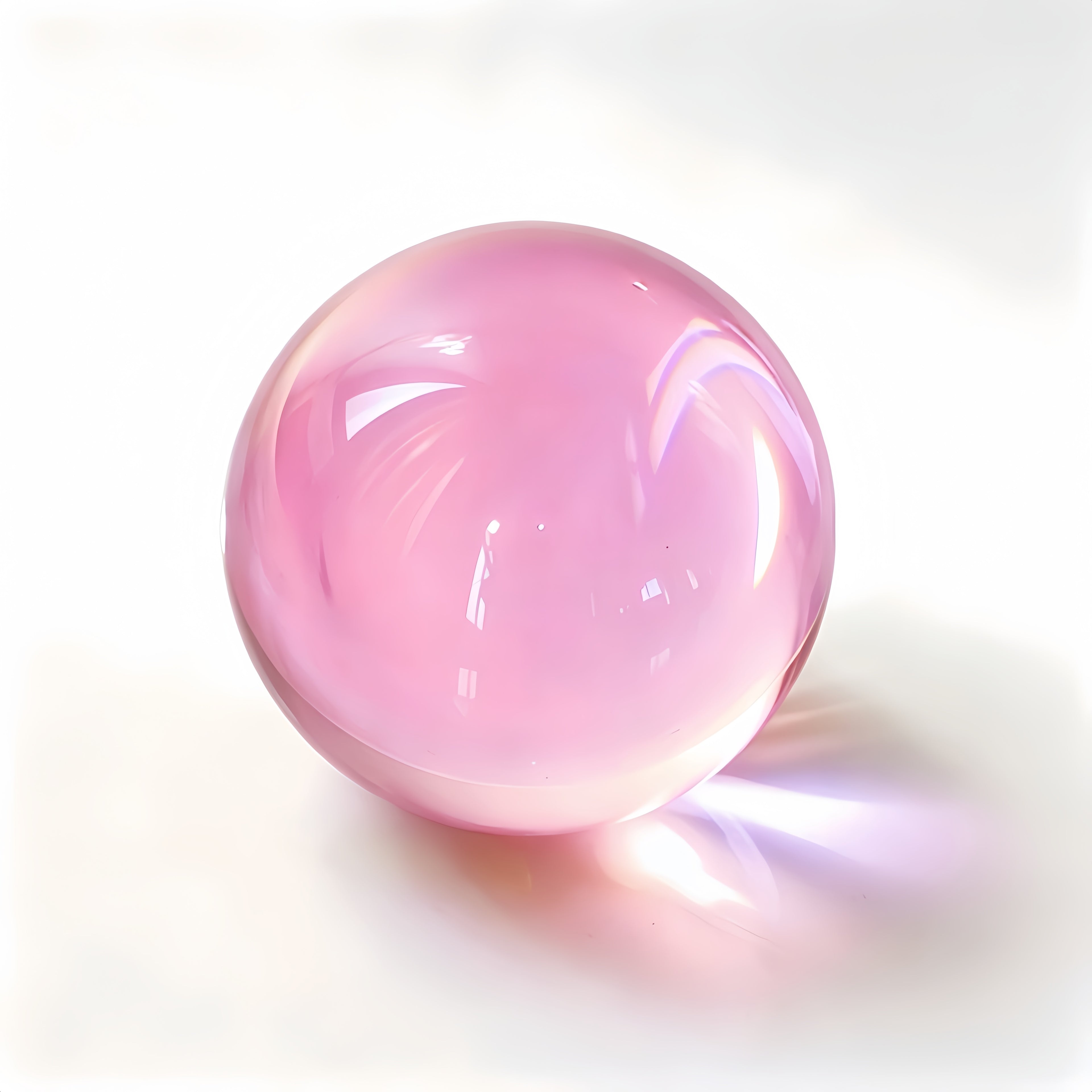 Colored Crystal Glass Ball