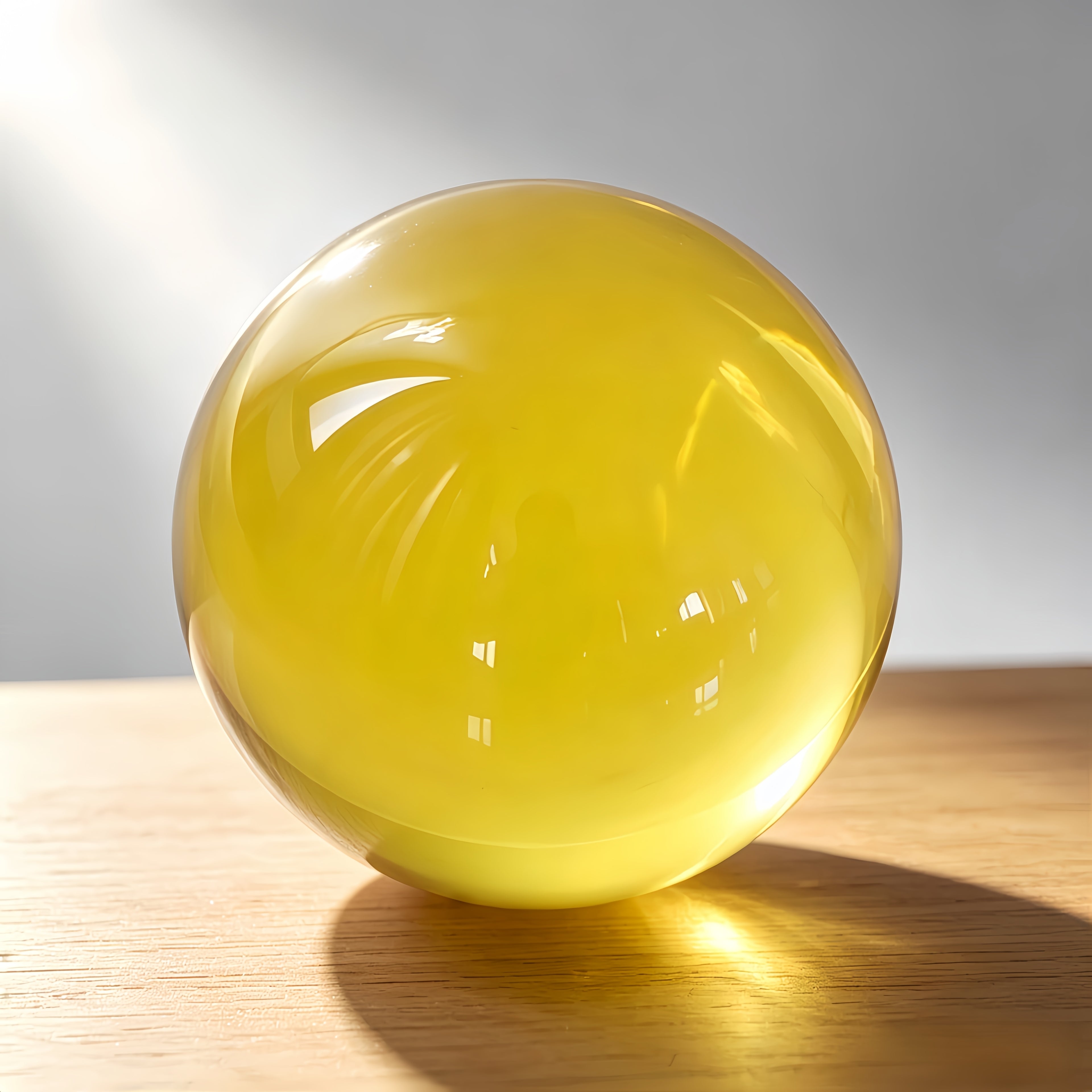 Colored Crystal Glass Ball